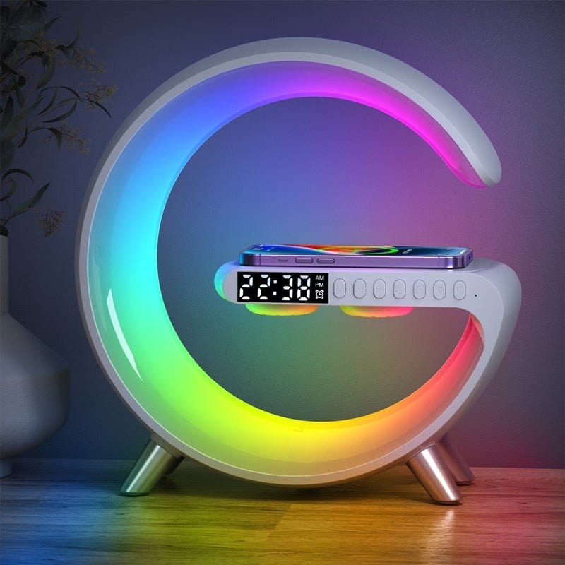 iMusica Lumos 2.0™ Smart LED Lamp 3 in 1 Bluetooth Speaker and Wireless Charger